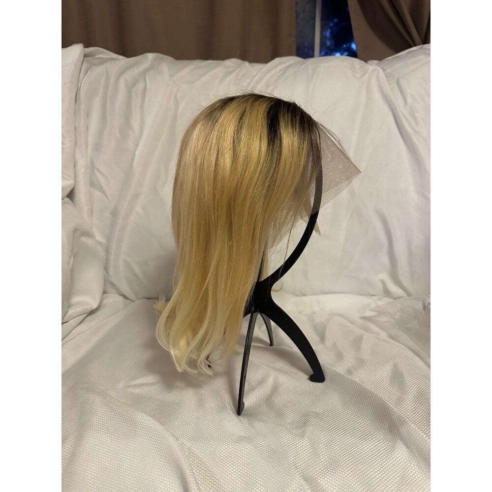 New Ubetta Ombre Blonde Bob Wig 10in Human Hair Lace Front Wig 13x4 180% Density